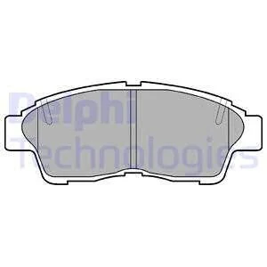 Тормозные колодки передние дисковые Delphi LP789