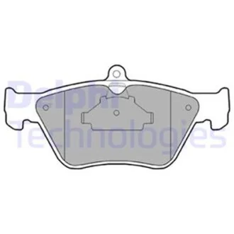 Тормозные колодки передние дисковые Delphi LP873