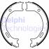 Комплект гальмівних колодок з 4 шт. барабанів Delphi LS2076 (фото 1)