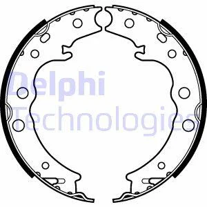 Гальмівні колодки барабанні Delphi LS2125 (фото 1)