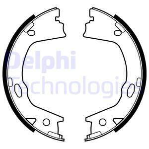 Комплект гальмівних колодок з 4 шт. барабанів Delphi LS2153