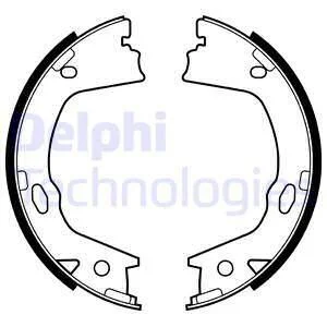 Тормозные колодки барабанные Delphi LS2153