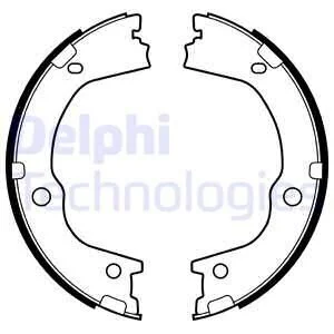 Комплект гальмівних колодок з 4 шт. барабанів Delphi LS2159