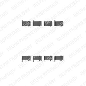 Комплект монтажний колодок Delphi LX0226