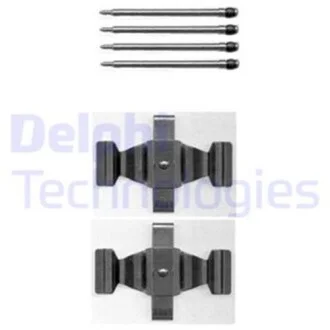 Комплект монтажный тормозных колодок Delphi LX0398