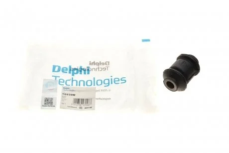 Сайлентблок важеля двосторонній на передній міст (знизу, спереду) Delphi TD239W
