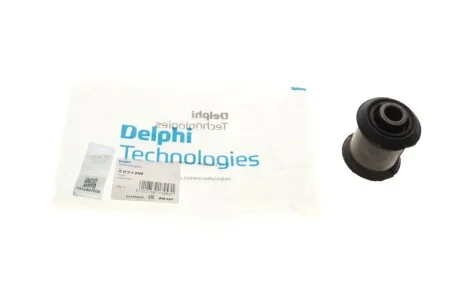 Сайлентблок рычага двусторонний на передний мост (снизу, спереди) Delphi TD312W