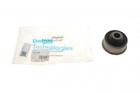Сайлентблок важеля двосторонній на передній міст (ззаду, знизу) Delphi TD316W