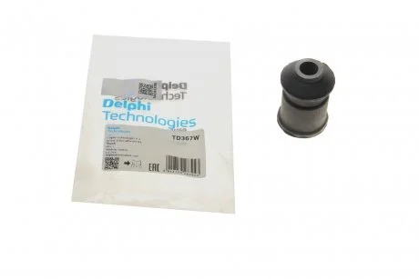 Сайлентблок рычага двусторонний на передний мост (снизу, спереди) Delphi TD367W