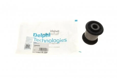 Сайлентблок важеля двосторонній на передній міст (знизу, спереду) Delphi TD605W