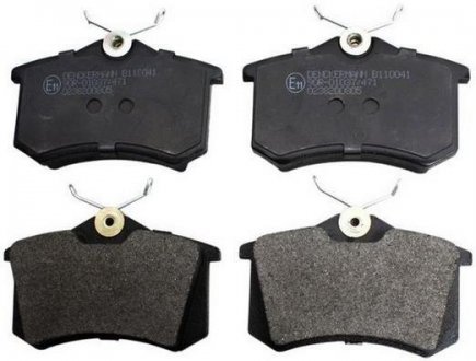 Колодки тормозные дисковые задние. Citroen/Peugeot/Ren Denckermann B110041 (фото 1)