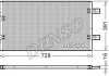 Радіатор кондиціонера 2.0DCI 16V, 2.5DCI 16V RENAULT Trafic 00-14; OPEL Vivaro 01-14 DENSO DCN20019 (фото 1)