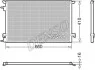 Радиатор кондиционера (Конденсатор) без осушителя DENSO DCN20045 (фото 2)