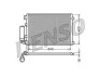 Радиатор кондиционера (Конденсатор) с осушителем DENSO DCN46002 (фото 2)