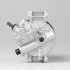 Компрессор кондиционера новый TOYOTA Corolla 07-13, RAV4 05-13, Corolla 13-18, Avensis 09-18, Auris E150 06-12, Auris E180 12-18, Verso 09-18 DENSO DCP50301 (фото 2)
