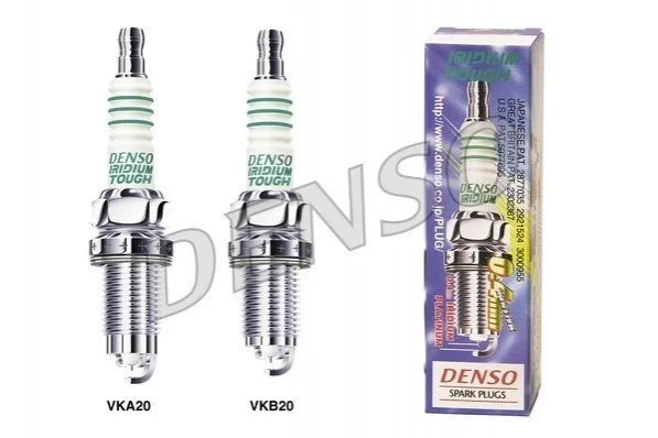 Свеча зажигания газ, бензин иридий 3 шт DENSO VKA20 (фото 1)