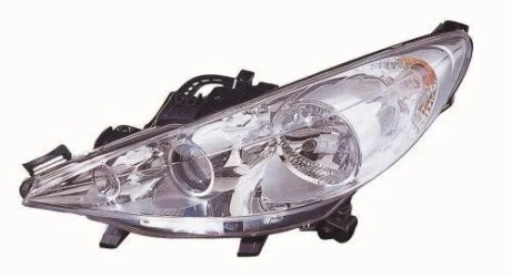 Фара пра. PEUG 207 06-12 DEPO 550-1140R-LDEMF