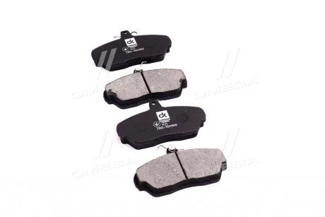 Колодка тормозов. ГАЗ 3302 перед. <ДК> Dk-Дорожная Карта 3302-3501800