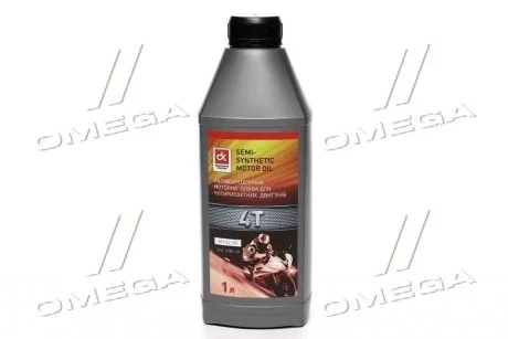 Моторна олива 1 л 10W40 4х-тактний Напівсинтетична Dk-Дорожная Карта 4102871262