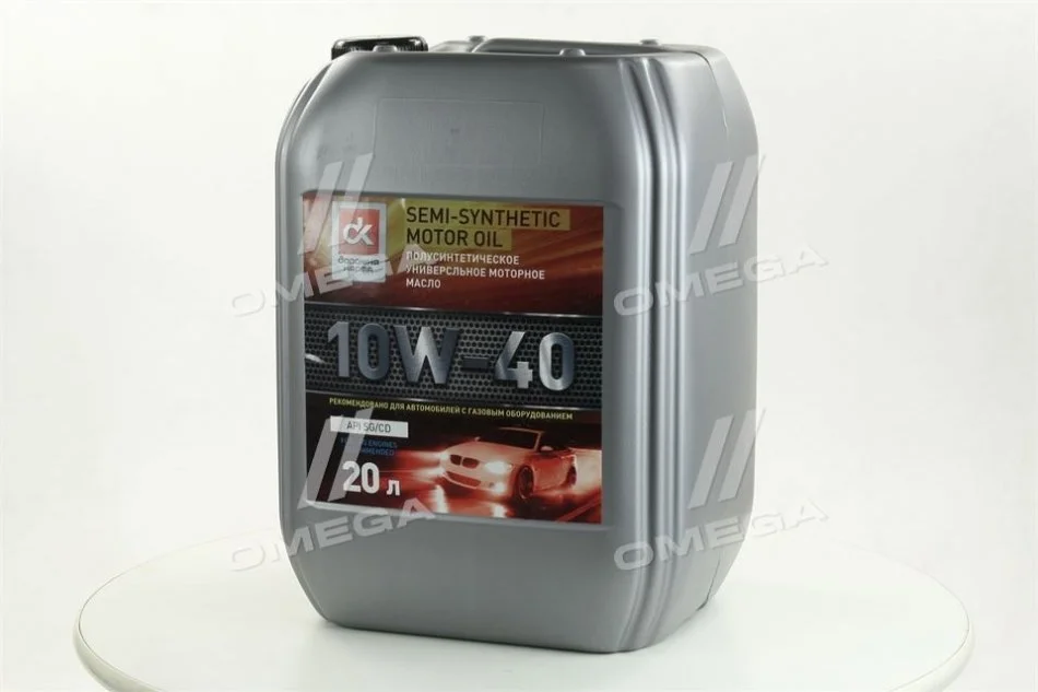 Моторна олива 20 л 10W40 Бензиновий Напівсинтетична Dk-Дорожная Карта 41071001564 (фото 1)