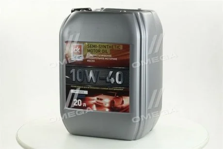 Моторна олива 20 л 10W40 Бензиновий Напівсинтетична Dk-Дорожная Карта 41071001564