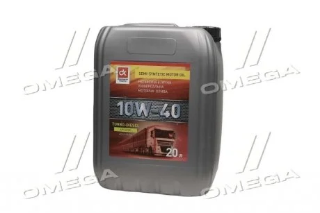 Моторна олива 20 л 10W40 Дизельний Напівсинтетична Dk-Дорожная Карта 41071001573