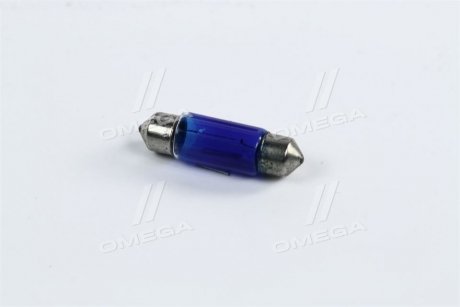 Лампа фиолетовая синяя C5W SV8.5-8 35mm 12V 5W <> Dk-Дорожная Карта DK-12V5W_C5W SV8.5-8 (фото 1)