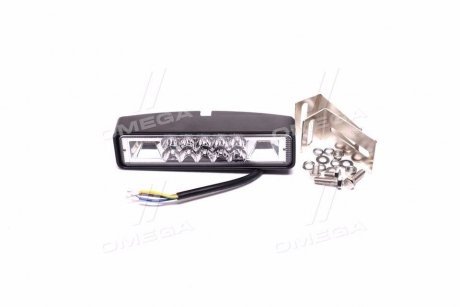 Фонарь LED 24W дополн. с проблесковым маяком оранж. цв.<ДК> Dk-Дорожная Карта DK.24-A3