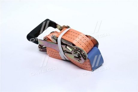 Стяжка вантажу, 3t. 50mm.x5m.(0.5+4.5) прогум. ручка <ДК> Dk-Дорожная Карта DK-3901