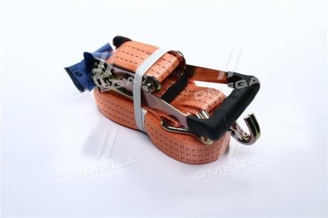 Стяжка вантажу, 3t. 50mm.x12m.(0.5+11.5) прогум. ручка <ДК> Dk-Дорожная Карта DK-3905