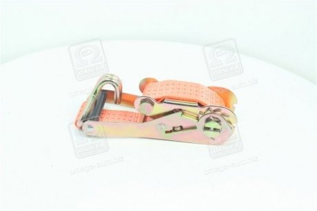 Стяжка груза 3t (трещотка, пластиковая ручка, лента 50mm.x0.5m., крюк) <ДК> Dk-Дорожная Карта DK-3945