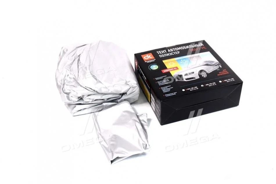 Тент авто седан Polyester L 483*178*120 см <ДК> Dk-Дорожная Карта DK471-PE-3L (фото 1)