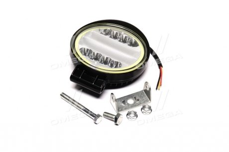 Фара LED кругла 24W, 10-30V вузький промінь. <ДК> Dk-Дорожная Карта DK.4CIR.0105A