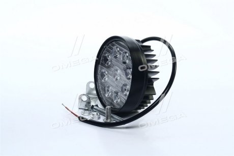 Фара LED круглая 27W, 9 ламп, 110*128мм, узкий луч <ДК> Dk-Дорожная Карта DK B2-27W-B SL