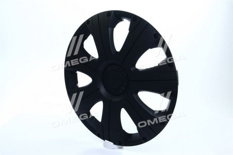 Колпак колесный R15 ULTRA черный <ДК> Dk-Дорожная Карта DK-R15UB