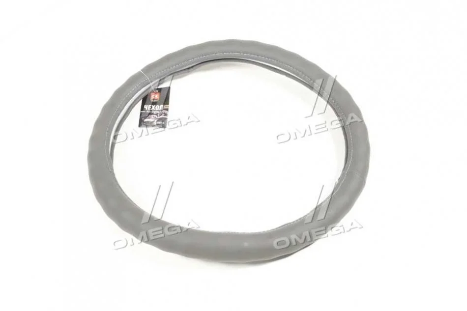 Чехол на серый руль с перфорацией XL <ДК> Dk-Дорожная Карта DK-XL194GR (фото 1)
