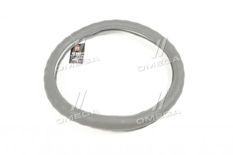 Чехол на серый руль с перфорацией XL <ДК> Dk-Дорожная Карта DK-XL194GR