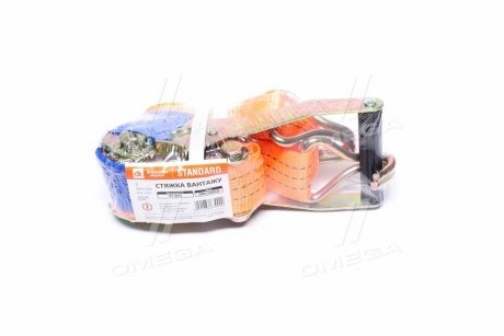 Стяжка вантажу, 3t. 50mm.x5m. (0.5+4.5) пластик. ручка <STANDARD DK> Dk-Дорожная Карта ST-3913