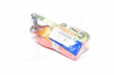 Стяжка вантажу, 3t. 50mm.x6m. (0.5 + 5.5) пластик. ручка <STANDARD DK> Dk-Дорожная Карта ST-3914