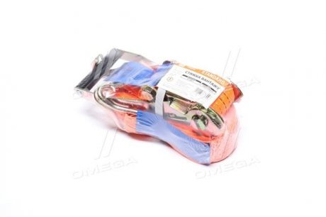 Стяжка вантажу, 3t. 50mm.x12m. (0.5 + 11.5) пластик. ручка <STANDARD DK> Dk-Дорожная Карта ST-3917