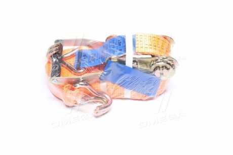 Стяжка вантажу, 5t. 50mm.x10m. (0.5 + 9.5) пластик. ручка <STANDARD DK> Dk-Дорожная Карта ST-3922