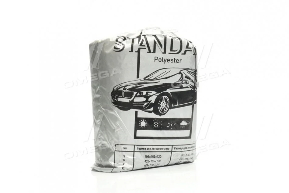 Тент авто седан Polyester L 483*178*120 <STANDARD> Dk-Дорожная Карта ST-L01 (фото 1)