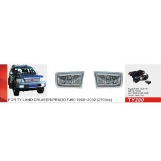 Фары доп. модель Toyota Prado FJ 90 1999-2002/TY-200/9006-12V51W/эл.проводка (TY-200) DLAA 00000006755