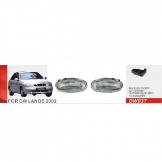 Фари дод. модель Daewoo/Lanos/2002/DW-037W/H3-12V55W DLAA 00000006773