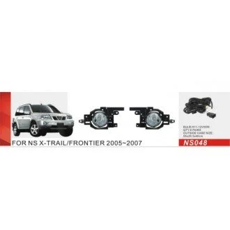 Фары доп. модель Nissan X-Trail 2005-2007/NS-048/H11-12V55W/эл.проводка DLAA 00000008122