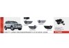 Фари дод. модель Toyota Prado FJ120 2003-09/TY-085E/H3-12V55W+LED-2W/FOG+DRL/ел.проводка DLAA 00000010544 (фото 1)