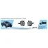 Фары доп. модель Mitsubishi Triton/L200 2006-08/MB-539B/HB4(9006)-12V51W/эл.проводка (MB-539B) DLAA 00000022979 (фото 1)