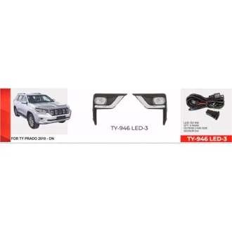 Фары доп. модель Toyota LC FJ200 2008-12/TY-968L/LED-12V4W/4W/DRL+TURN/эл.проводка DLAA 00000032490