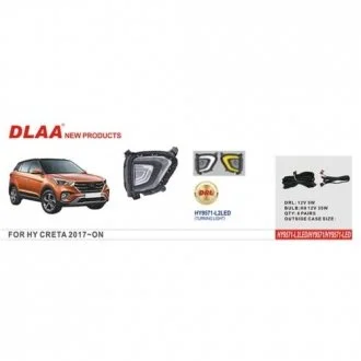 Фари дод. модель Hyundai IX25/CRETA/2017-/HY-9571/H8-12V35W/ел.проводка DLAA 00000052921