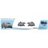 Фары доп. модель KIA Rio/2009-11/KA-553/881-12V27W/эл.проводка DLAA 00000055531 (фото 1)